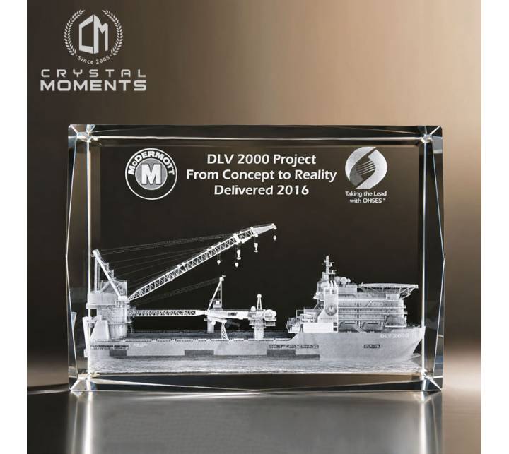 2D & 3D Laser Engraved Crystal Awards & Gifts