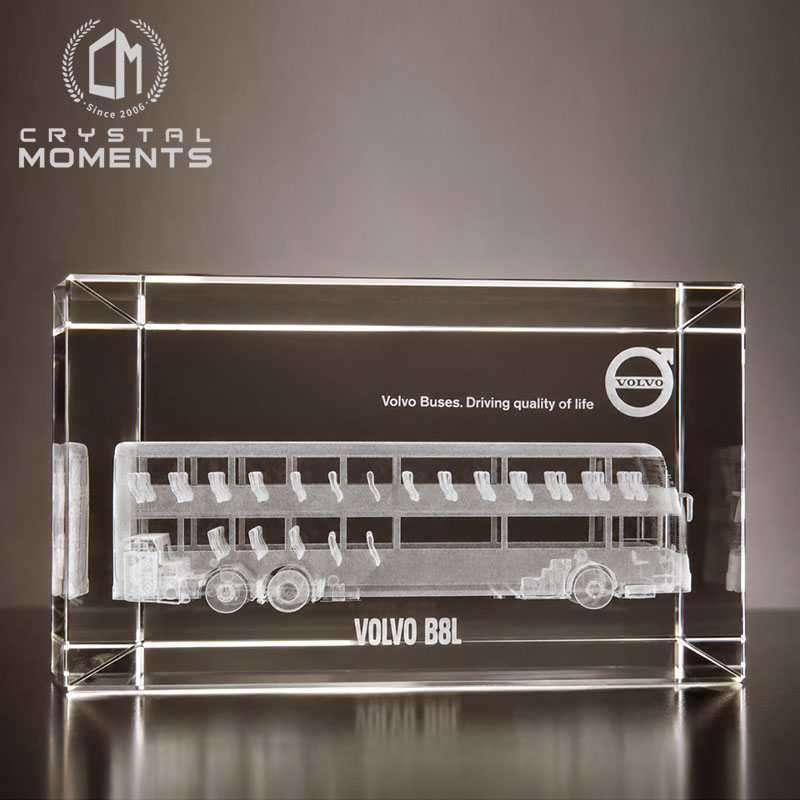 2D & 3D Laser Engraved Crystal Awards & Gifts