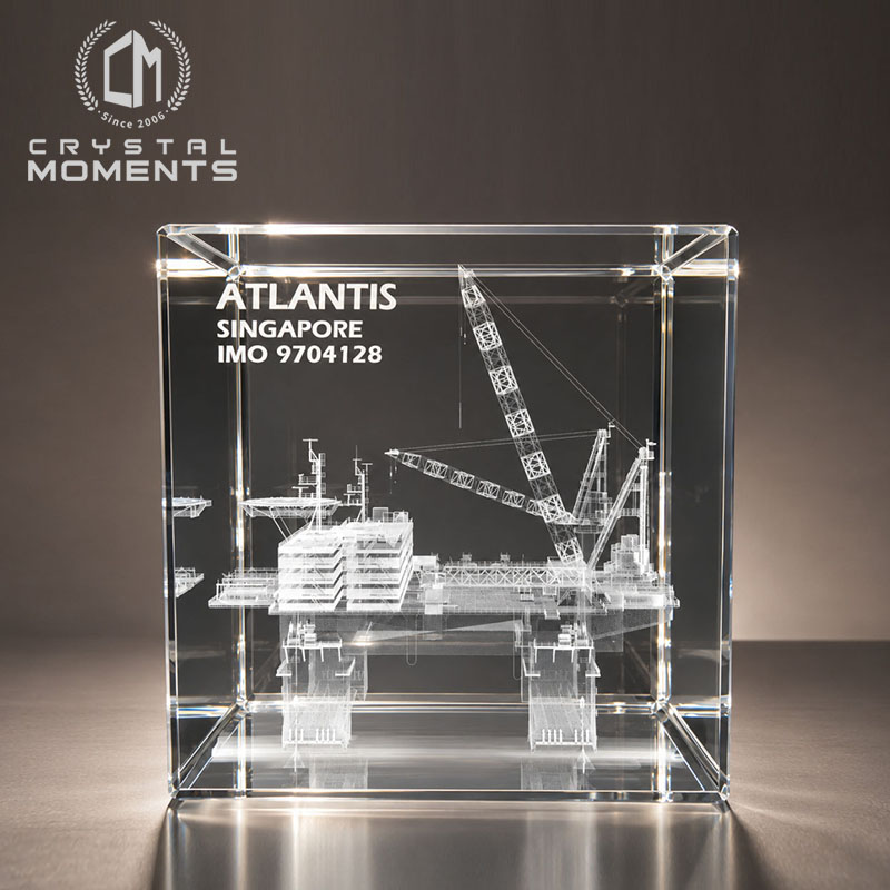 Laser Engraved Crystal Award & Gift (C23)
