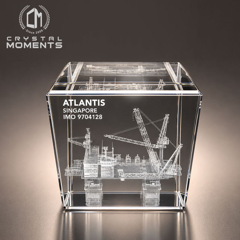 2D & 3D Laser Engraved Crystal Awards & Gifts