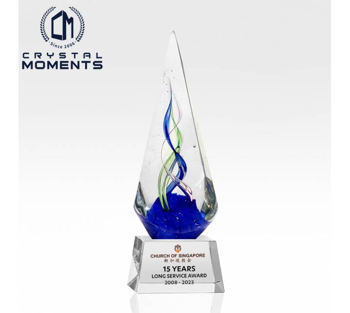 Art Glass Trophies
