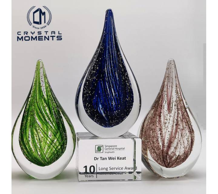 Art Glass Trophies