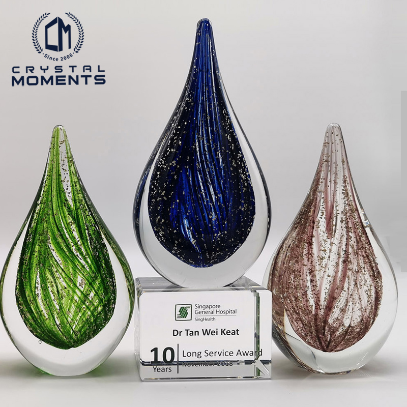 Art Glass Trophies