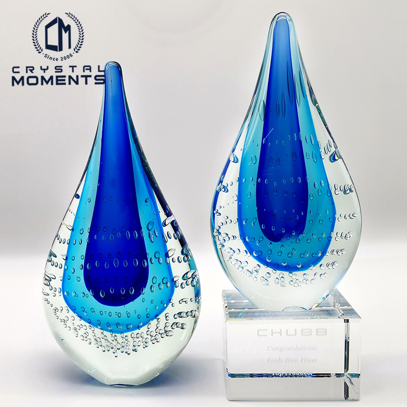 Art Glass Trophies