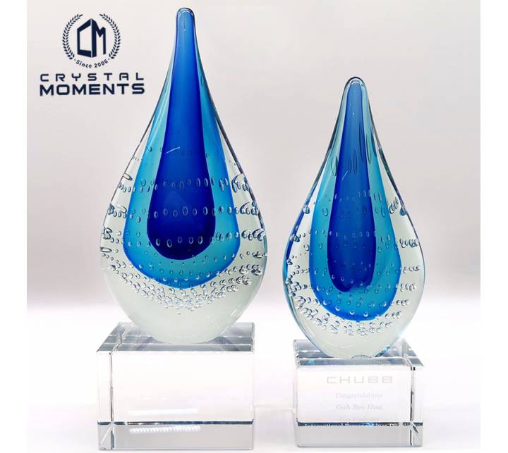 Art Glass Trophies