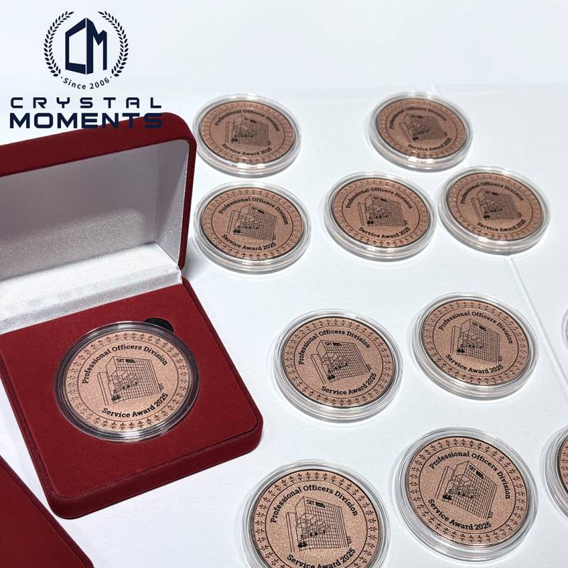 Custom Iron Challenge Coin | Personalized Token Gift (CC011)