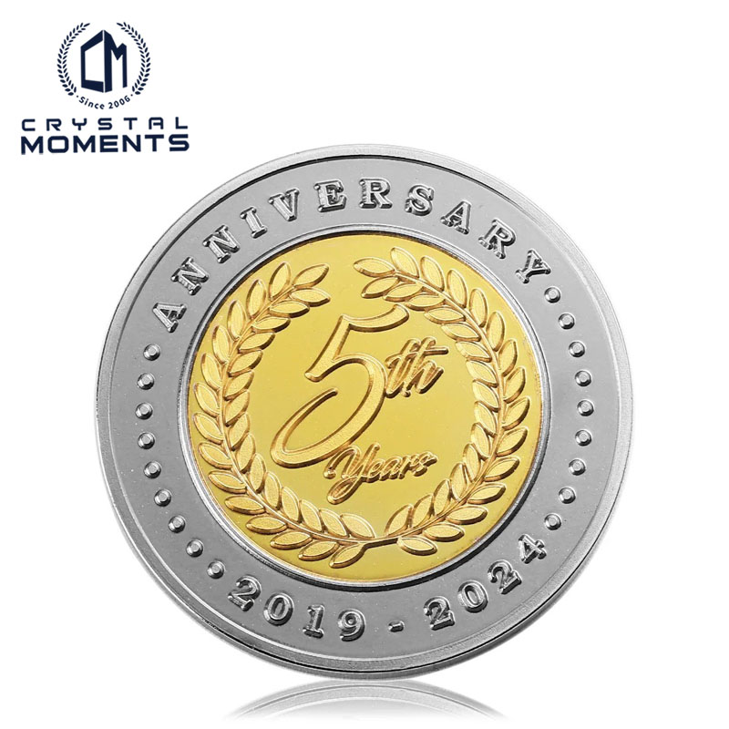 Two-color Hydraulic Coin