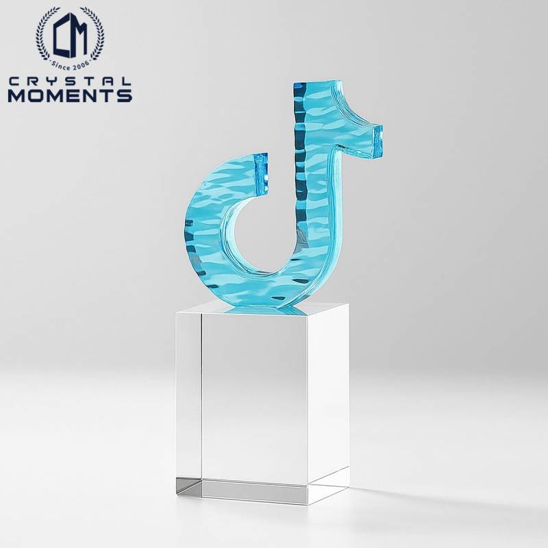 Custom Trophy with Logo Design
