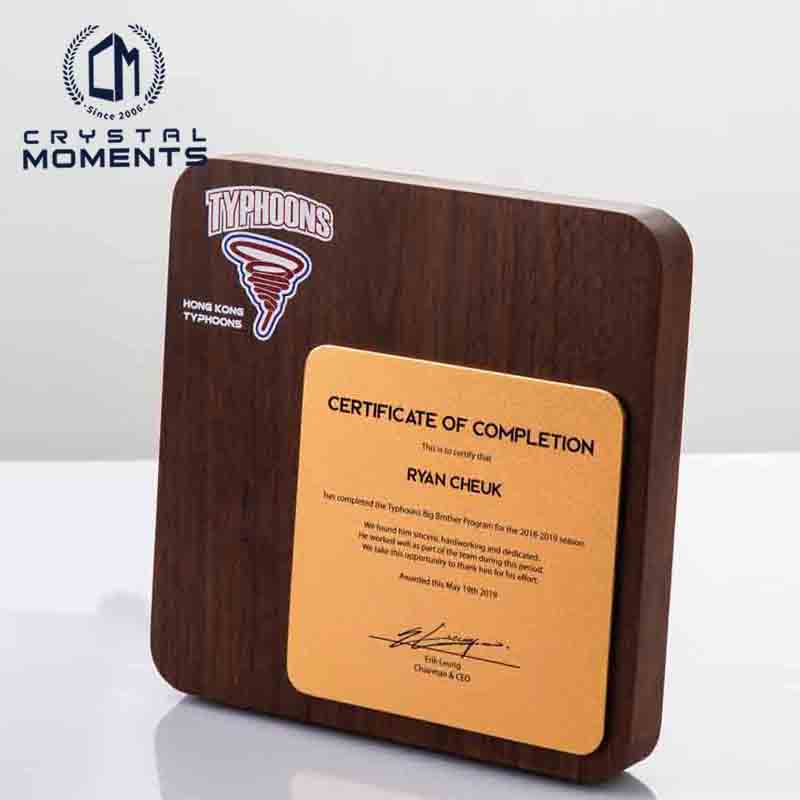 Wooden Plaques/Trophies